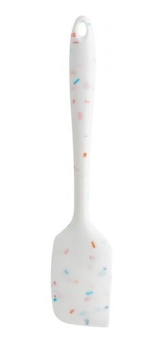 Espátula De Silicona Confetti Trudeau Color Blanco