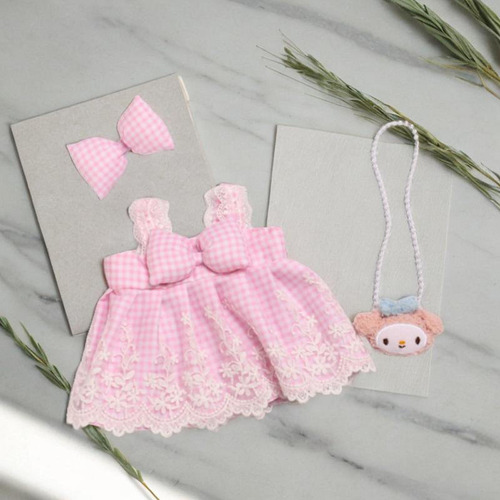 Bonecas Vestido De Princesa Com Acessório De Cabelo Rosa