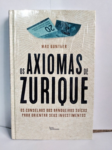 Livro Os Axiomas De Zurique- Ed. Especial - Capa Dura