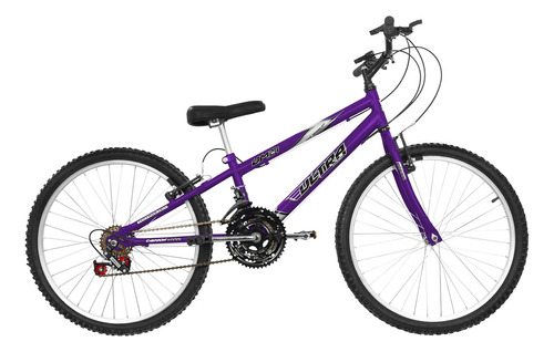 Bicicleta Aro 24 Ultra Bikes 18v Rebaixada Feminina