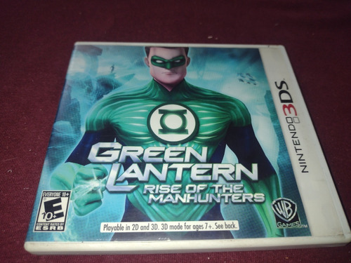 Green Lantern: Rise Of The Manhunters - Nintendo 3ds (Reacondicionado)