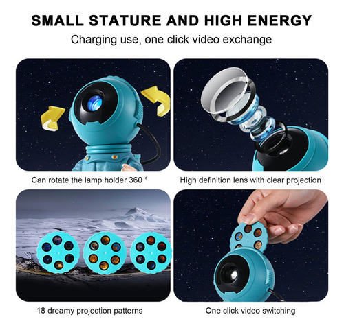 O Astronaut Decoration Dream Vibe Light Galaxy Skylight