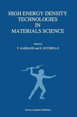 Libro High Energy Density Technologies In Materials Scien...
