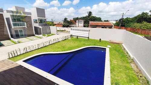 Imagem 24 de 28 de Casa Duplex Em Condomínio Fechado No Eusébio. - Ca1038