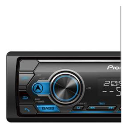 Carátula Pioneer Mvh S325 Con Usb Y Bluetooth Usada (Usado)