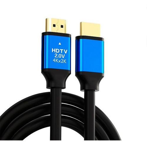 Imagen 2 de 3 de Cable Hdmi Video 4k 3d Alta Velocidad 2.0ver Hdtv 3 Mts