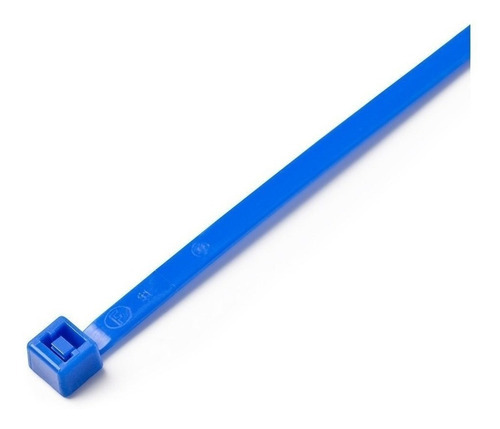 Abraçadeiras Nylon Enforca Gato 2,5x100 Azul 7293 C/50un