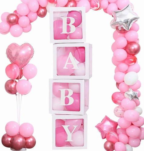 Baby Shower Boxes Cajas De Ducha For Bebé,decoració De Fies