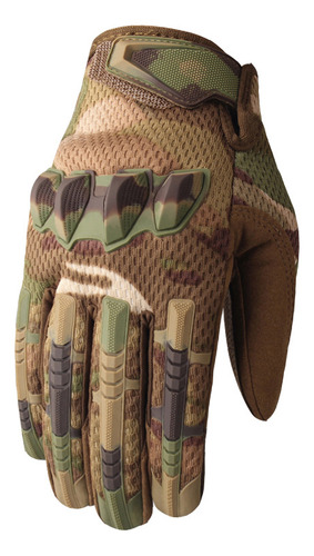 Guantes Tácticos B26 Con Pantalla Táctil Antideslizantes Par