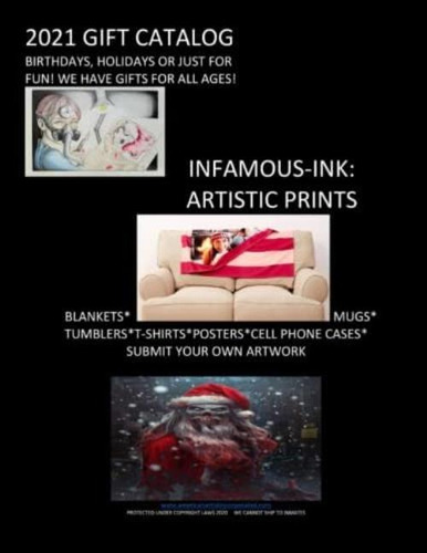 Libro: Infamous-ink: Artistic Prints: 2021 Gift Catalog