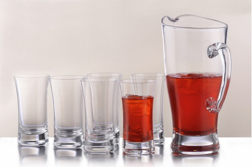 Krosno® Tokio Jarra Y 6 Vasos Cristal