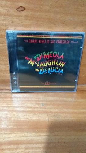 Cd Al Di Meola/john Mclaughlin/ Paco - Friday Night