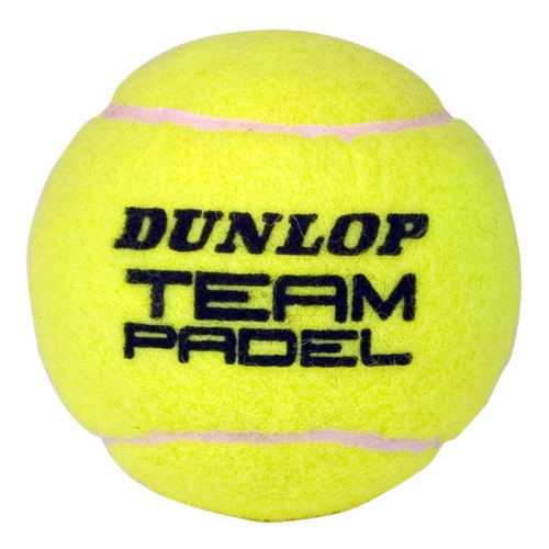 Dunlop Tb Team Padel Balls Boat Adulto Amarillo 3 Uni
