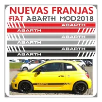 Comprar Calcos Fiat  Abarth Modelo 2018 - 2 Franjas Laterales