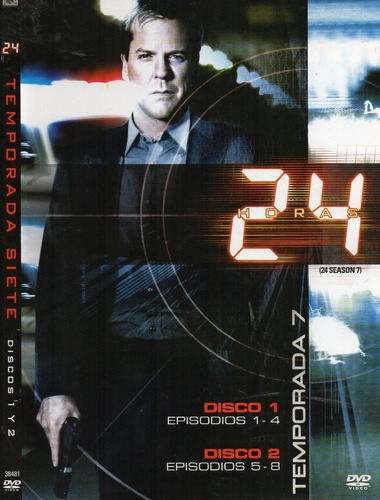 Dvd Serie 24 Horas (temporada 7) 6 Disco