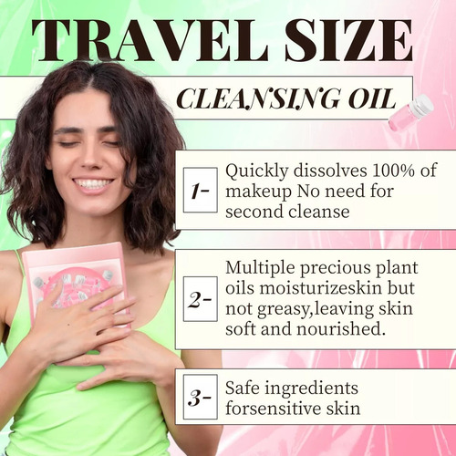 Aceite Limpiador Cistos Mini, 20 Unidades De Aceite Desmaqui