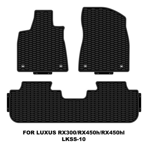 Alfombra Lexus Rx350 16+ (oem) (negra) (js)