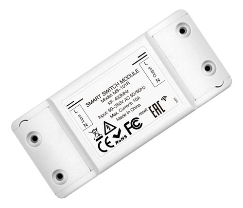 Botón De Interruptor De Radiofrecuencia Externo Rf433 De Dob