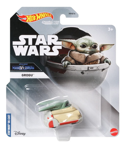 Hot Wheels Star Wars The Child - Coche De Personajes A Esca.