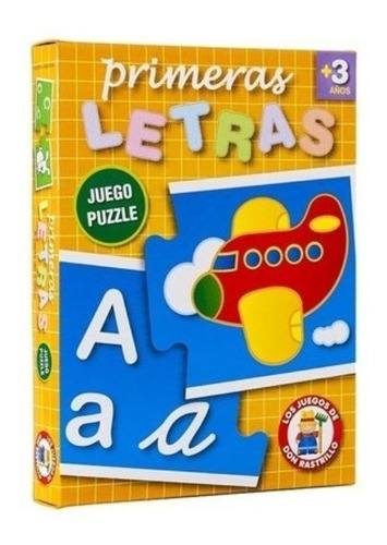 Juego De Mesa Primeras Letras Ruibal 24 Fichas