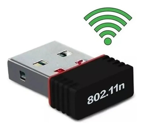 Antena Adaptador Usb Wifi Nano 100m 150 Mbps 802.11n
