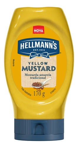Mostarda Hellmann's Amarela 170 G