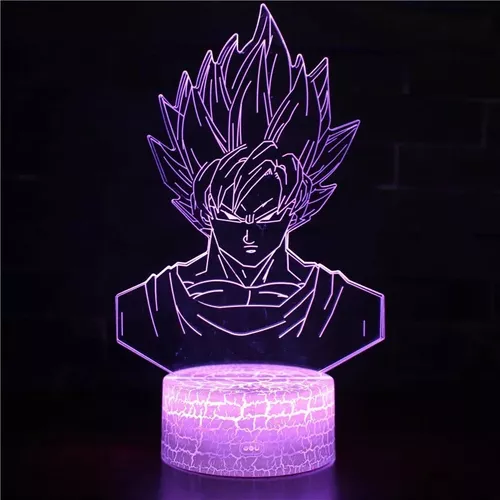 Lámpara Dragon Ball, Lámpara Goku, Lámpara Anime, Lámpara de mesa, Lámpara  de escritorio, Lámpara personalizada, Goku, Vegeta -  México