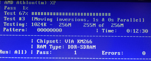 Memoria Ram Para Pc Ddr Spectek 256mb A 266mhz (Usado)