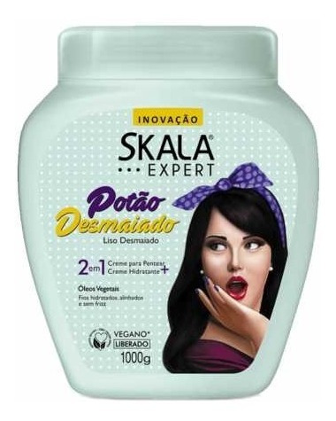 Kit 6un Creme Hidratante Skala 1kg - Pote Vegano