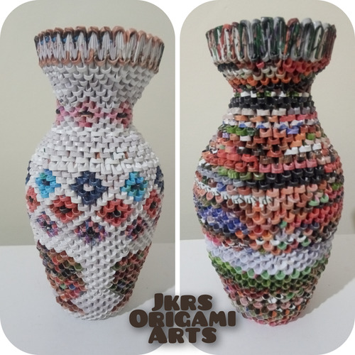 Vasos Em Origami 3d