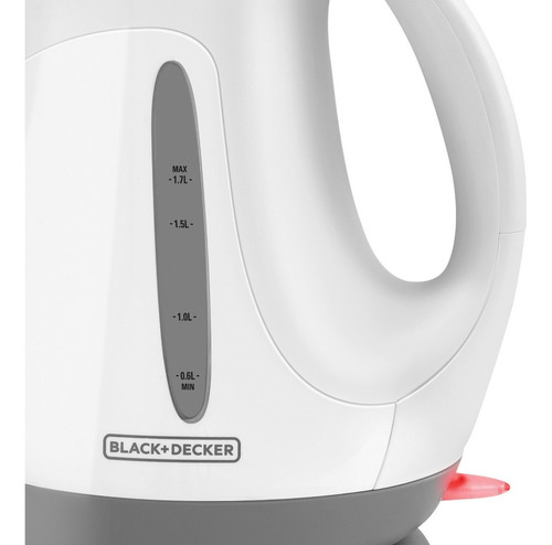 Hervidor Eléctrico 1.7l Black+decker Jkc681 Color Blanco