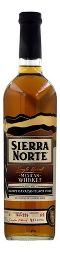 Whiskey Oaxaqueño Maíz Negro Sierra Norte 750ml