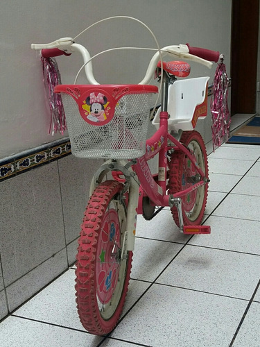 Imagen 7 de 7 de Bicicleta Para Niña Minnie