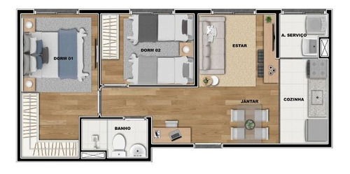 Apartamento À Venda Na Avenida Professor Edgar Santos, Vila Nhocune, São Paulo - Sp - Liv-12098