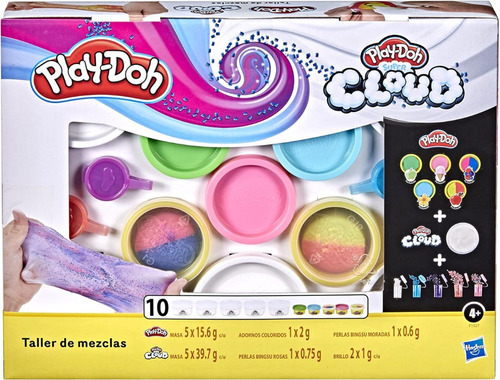 Masas Play Doh Mixing Studio Cloud Texturas F1527 Hasbro