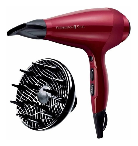 Secador de pelo Remington Silk AC9096 rojo 220V - 240V