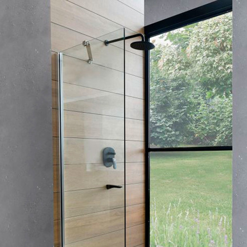 Mampara Alta Fija Vidriotransparente Khios Ferrum 100cm Rex