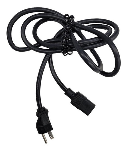 Imagen 2 de 4 de 50 Cables De Corriente Para Pc Ordenador C13 A Nema5-15p