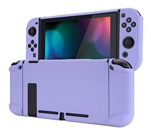 Carcasa Protectora Para Nintendo Switch Violeta Claro
