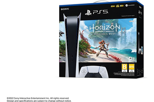 Playstation 5 Digital Nacional + Horizon Forbidden West