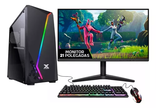 Pc Gamer Completo I7 Gtx 1050 Memória 16gb Hd1tb Ssd120gb Fonte 500w