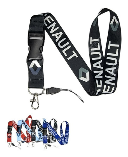 Lanyard Renault Llavero Para Autos Y Más