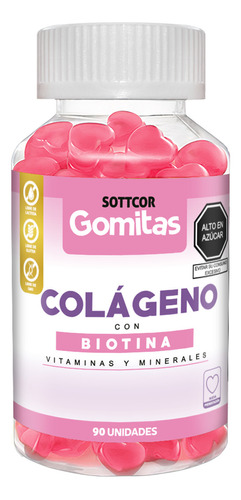 Colágeno Para Adultos Gomitas Sottcor 100g Chicle