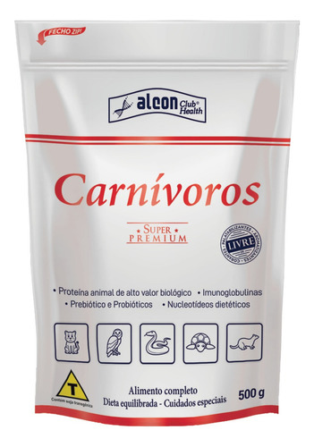 Alcon Club Health Carnivoros Alimento Completo 500g