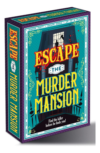 Libro Escape The Murder Mansion - Aa.vv
