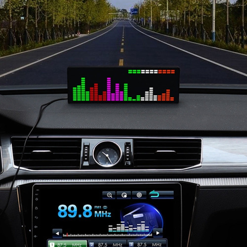 Mz Sensor De Voz Com Luzes Led De Ritmo Musical (co