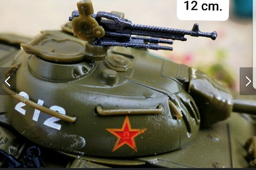 Tanque Ejercito Chino Type 59, 12 Cm. 1/72 Metal, Nuevo.