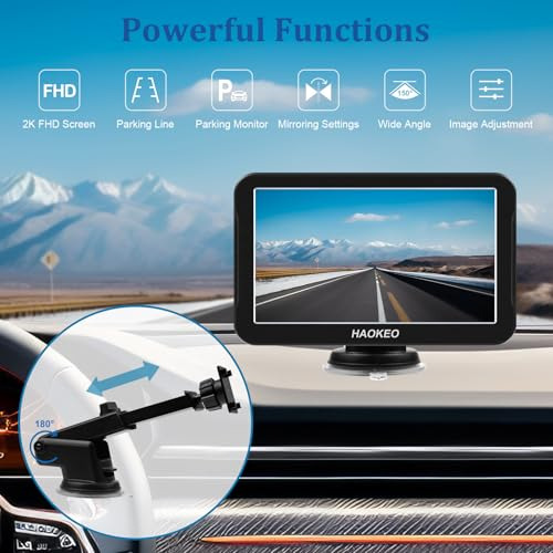 Backup Camera Kit 7'' Hd Para Camiones Con Visin Nocturna