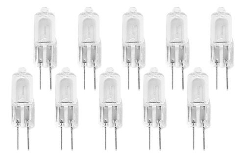 Yt 10pcs G4 12 V 20w Halógenos Bulbos De Lámparas Luz