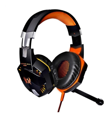 Imagen 3 de 6 de Auriculares Gamer Kotion Each G2000 Sonido Envolvente. Mic